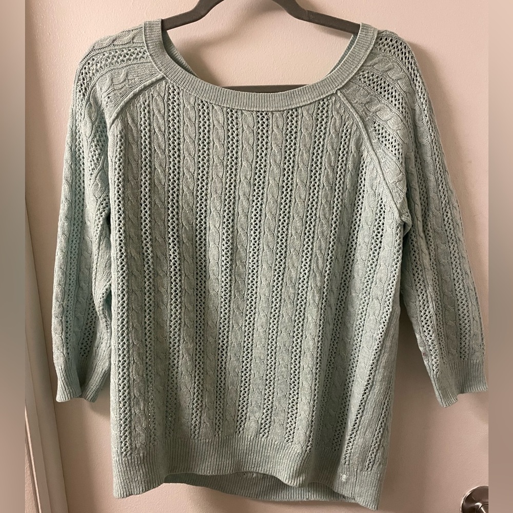 American Eagle Light Blue Sweater